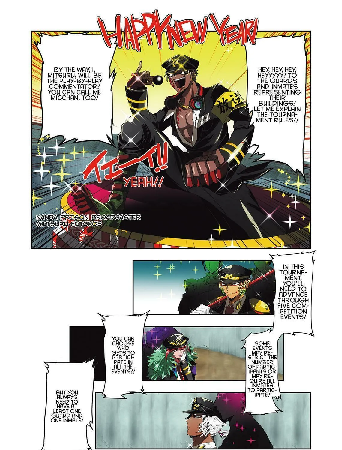 Read Nanbaka (Colored) chapter 15 image 10 on Lezhin
