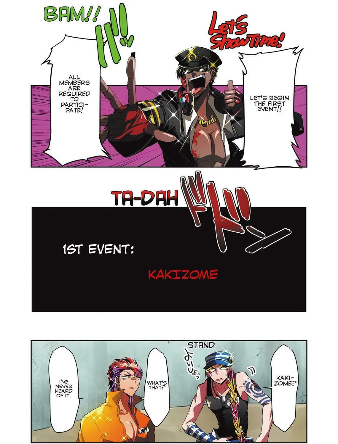 Read Nanbaka (Colored) chapter 15 image 14 on Lezhin