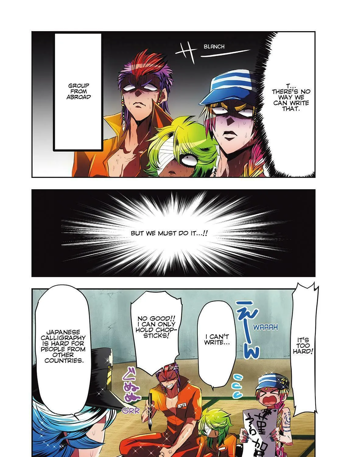 Read Nanbaka (Colored) chapter 15 image 18 on Lezhin