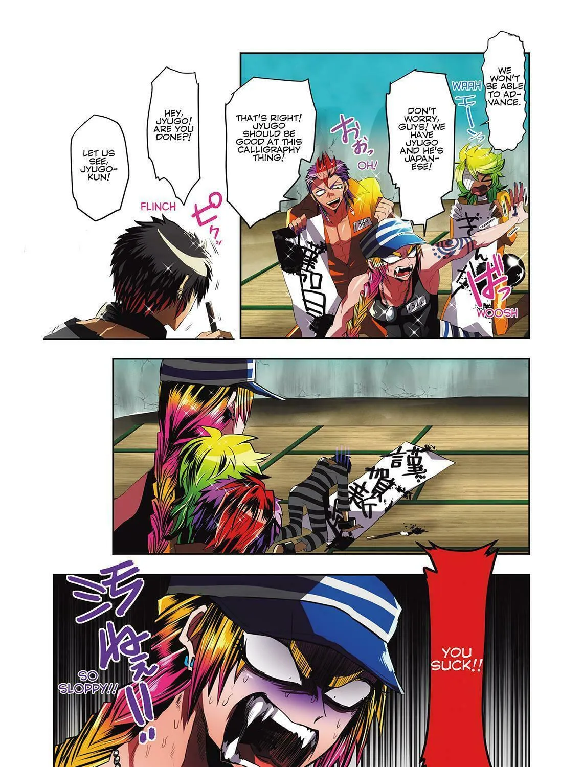 Read Nanbaka (Colored) chapter 15 image 20 on Lezhin