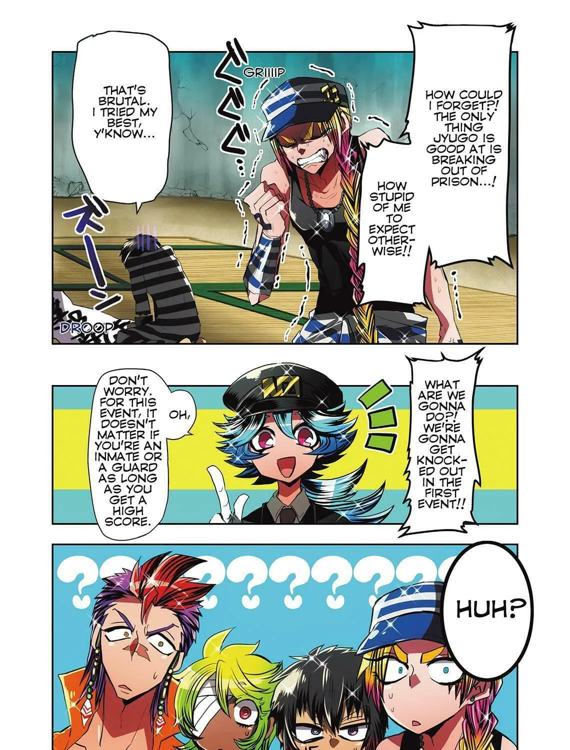 Read Nanbaka (Colored) chapter 15 image 22 on Lezhin