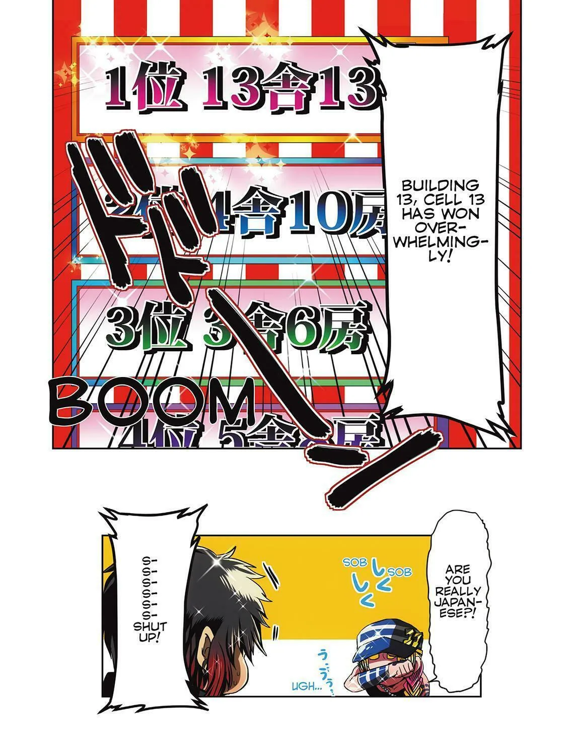 Read Nanbaka (Colored) chapter 15 image 26 on Lezhin