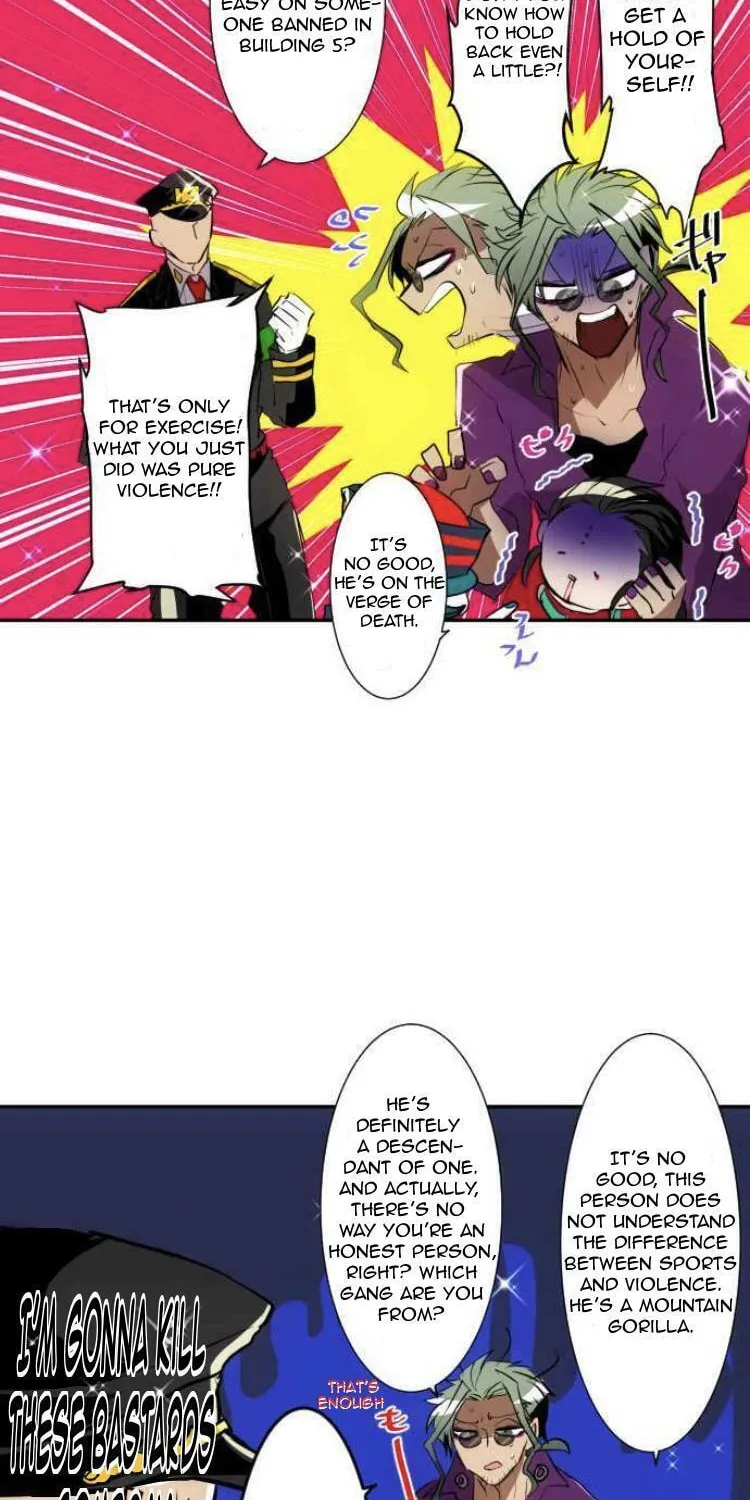 Read Nanbaka (Colored) chapter 151 image 20 on Lezhin