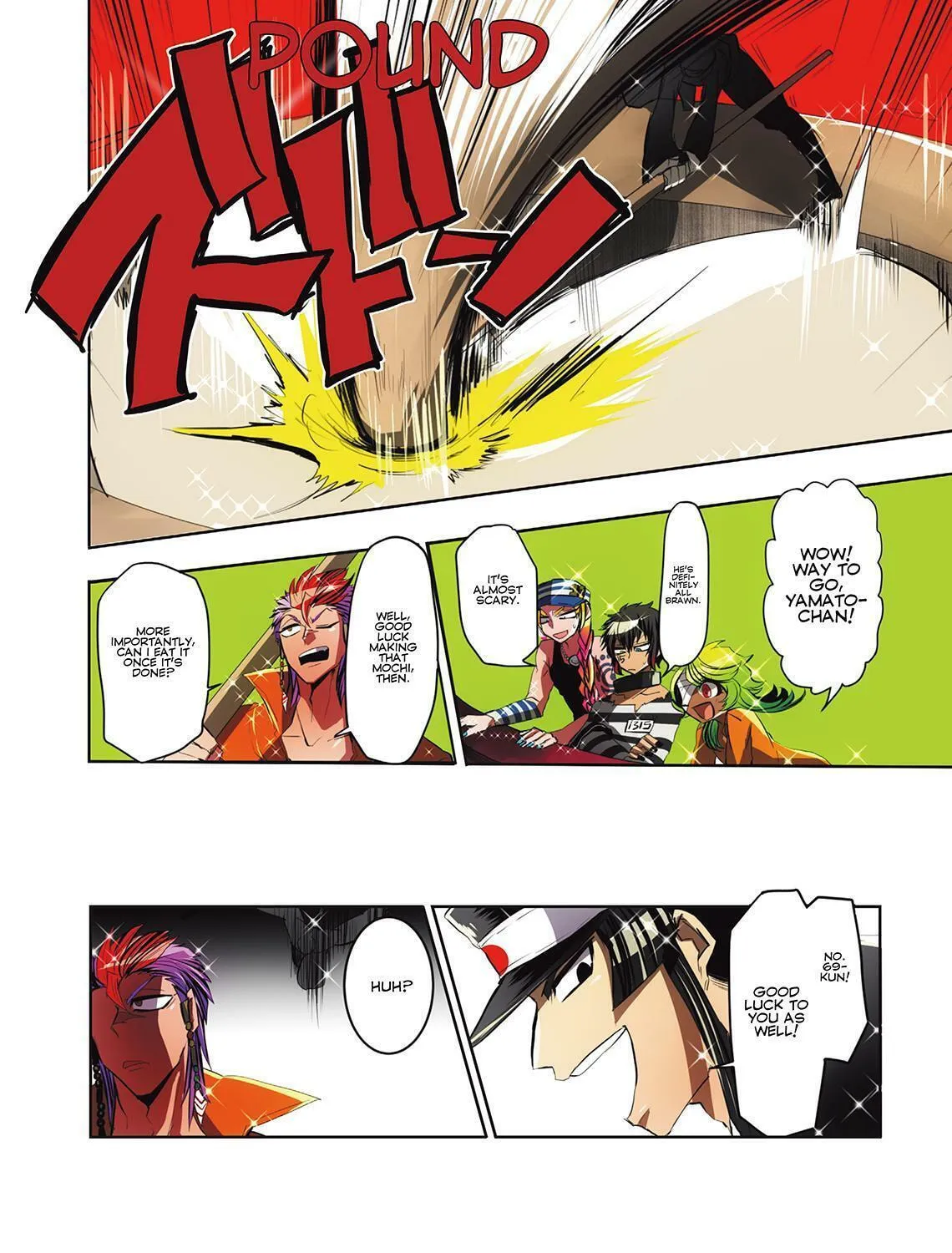 Read Nanbaka (Colored) chapter 16 image 14 on Lezhin