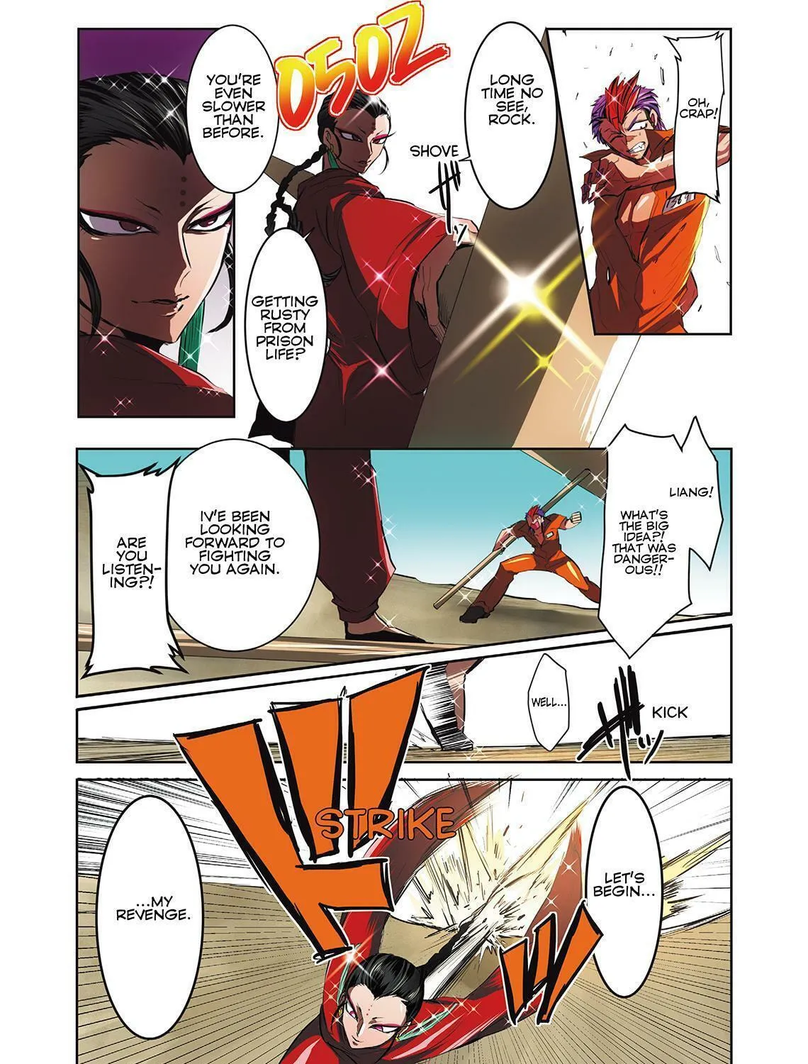 Read Nanbaka (Colored) chapter 16 image 18 on Lezhin