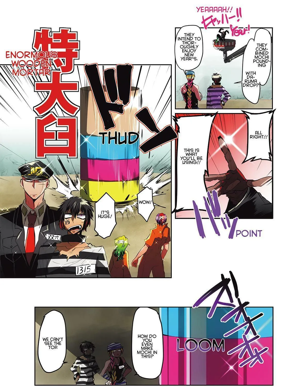 Read Nanbaka (Colored) chapter 16 image 2 on Lezhin