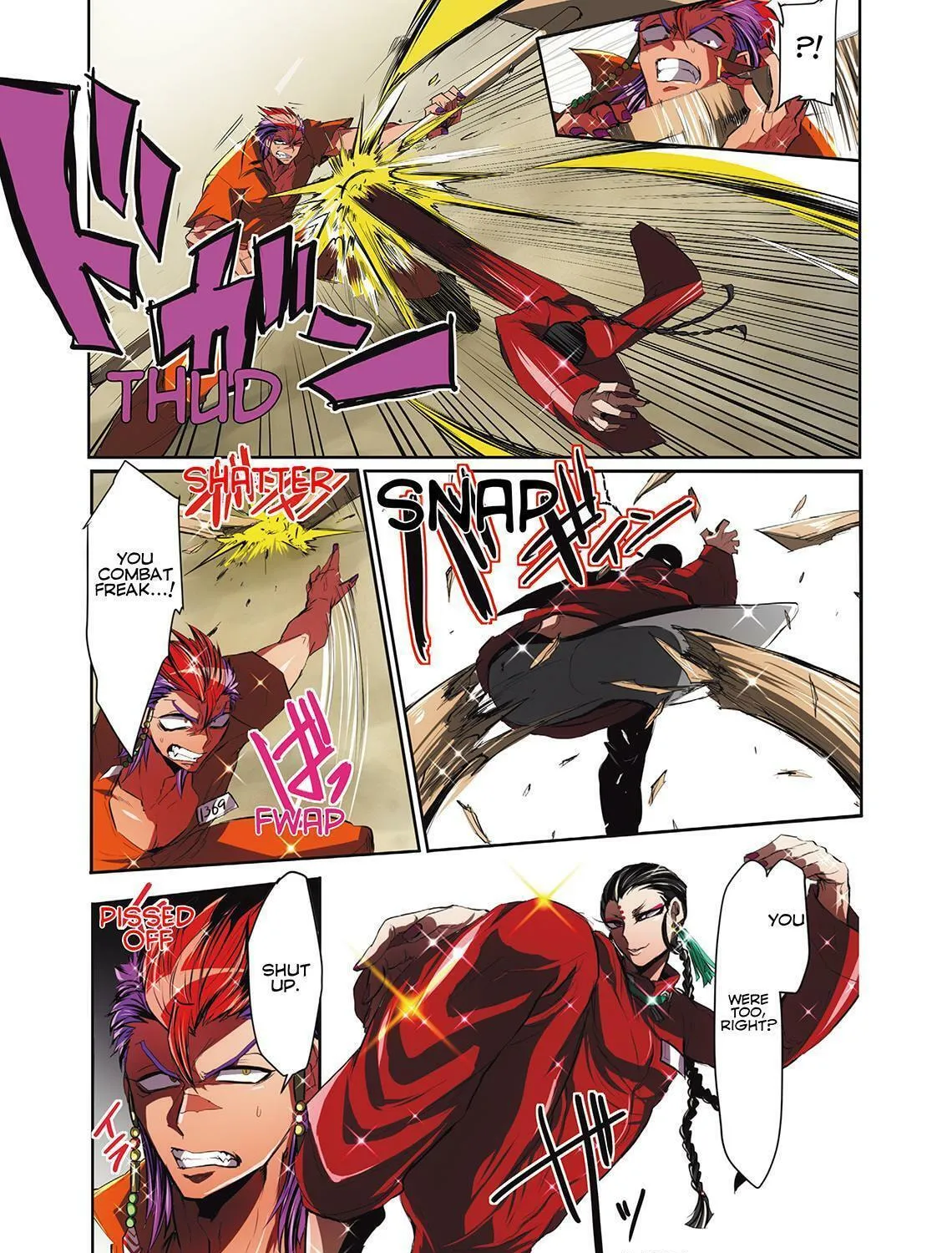 Read Nanbaka (Colored) chapter 16 image 20 on Lezhin