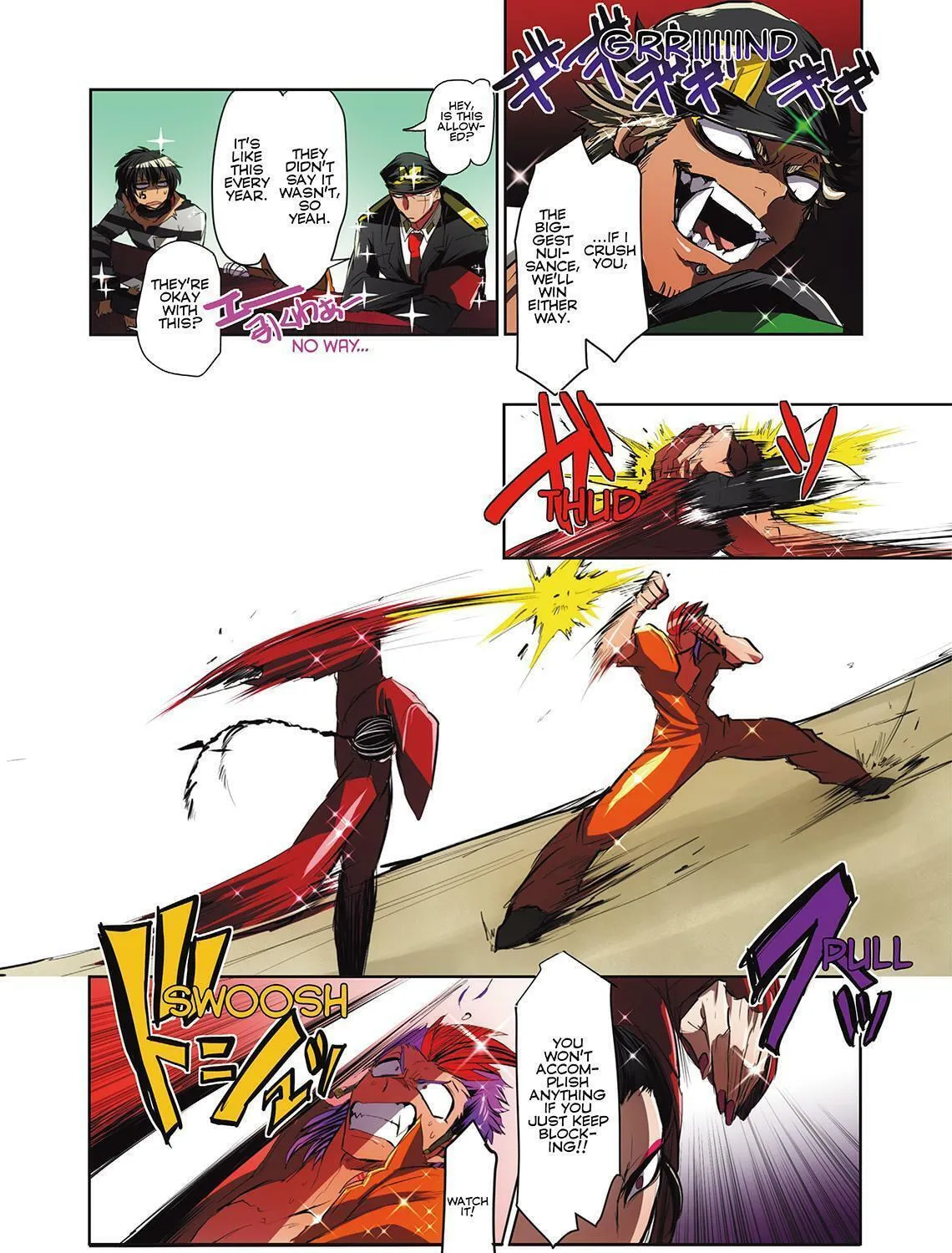 Read Nanbaka (Colored) chapter 16 image 24 on Lezhin