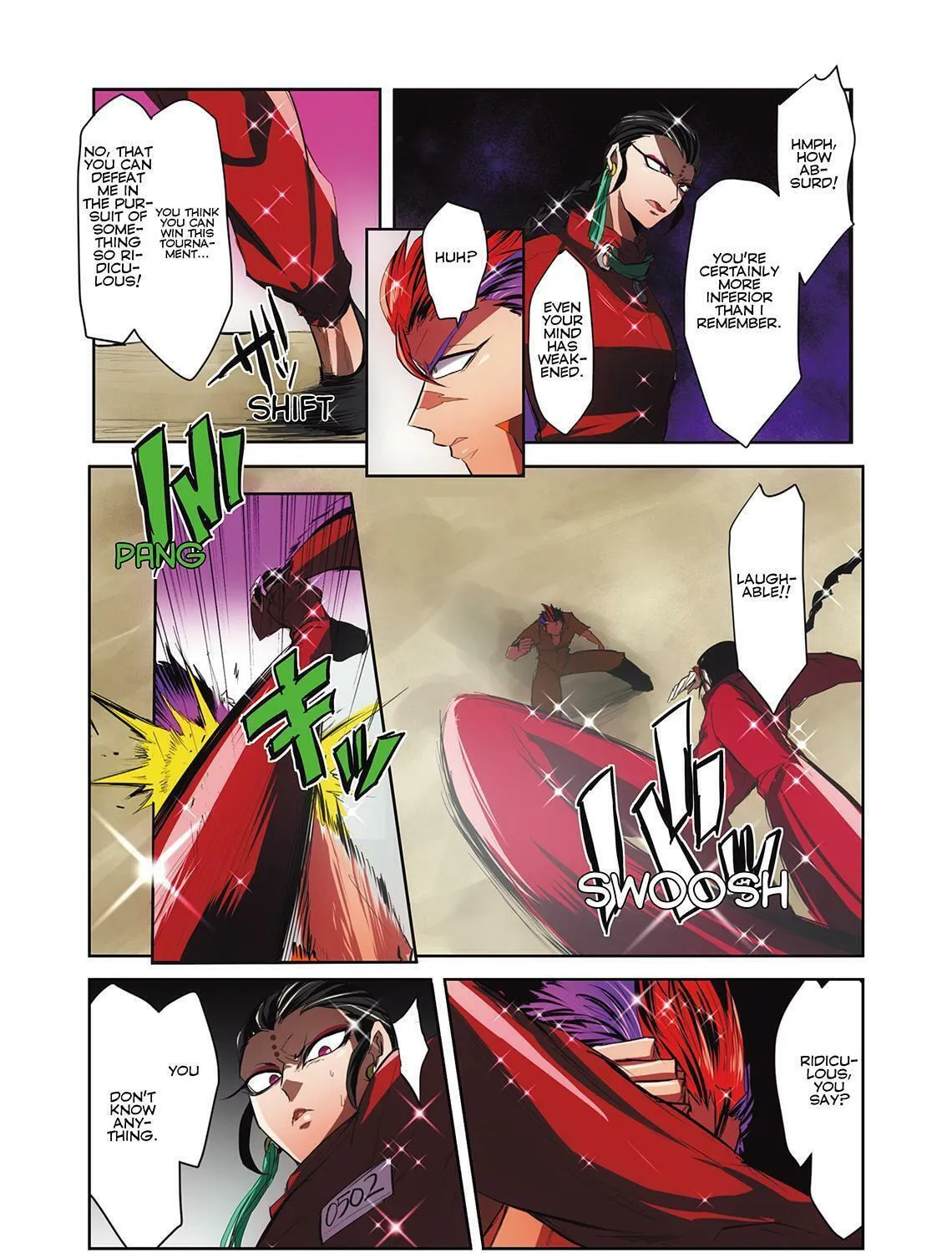 Read Nanbaka (Colored) chapter 16 image 30 on Lezhin