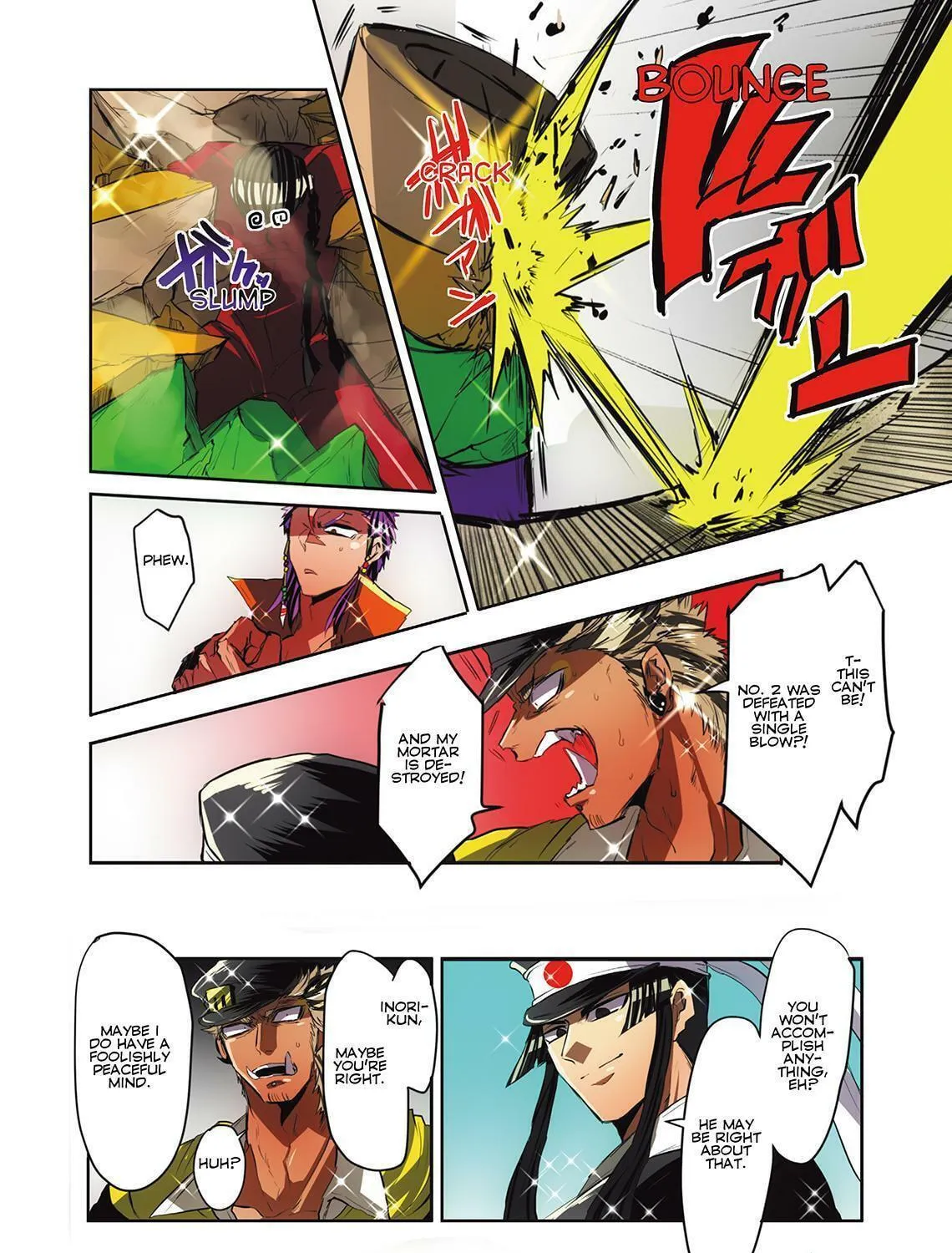 Read Nanbaka (Colored) chapter 16 image 34 on Lezhin