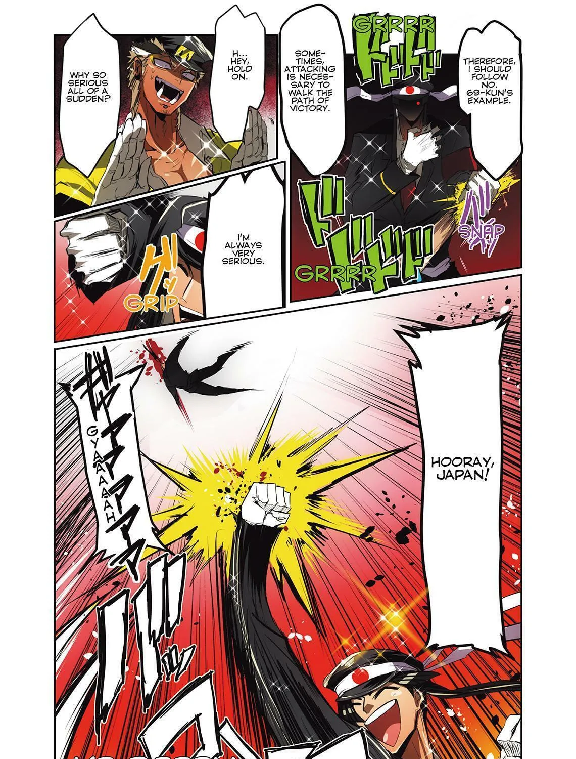 Read Nanbaka (Colored) chapter 16 image 36 on Lezhin
