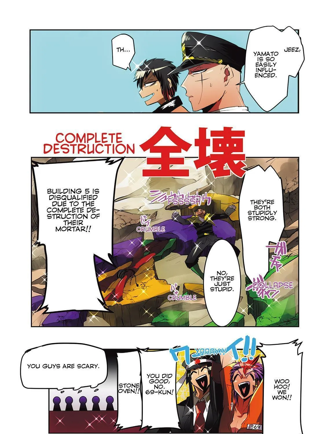 Read Nanbaka (Colored) chapter 16 image 38 on Lezhin