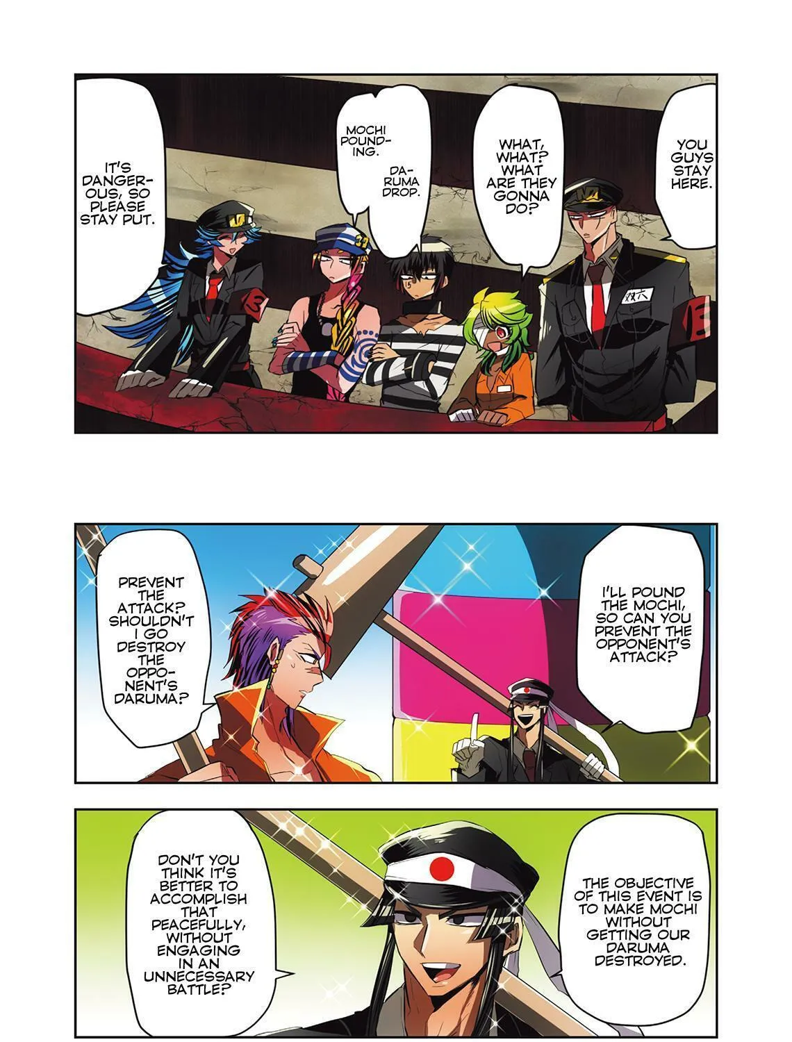 Read Nanbaka (Colored) chapter 16 image 8 on Lezhin