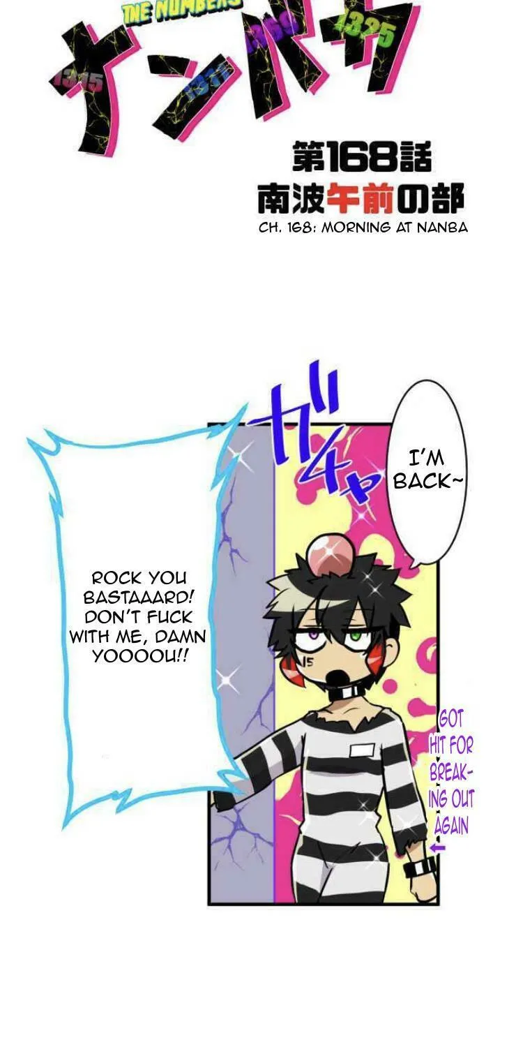 Read Nanbaka (Colored) chapter 168 image 5 on Lezhin