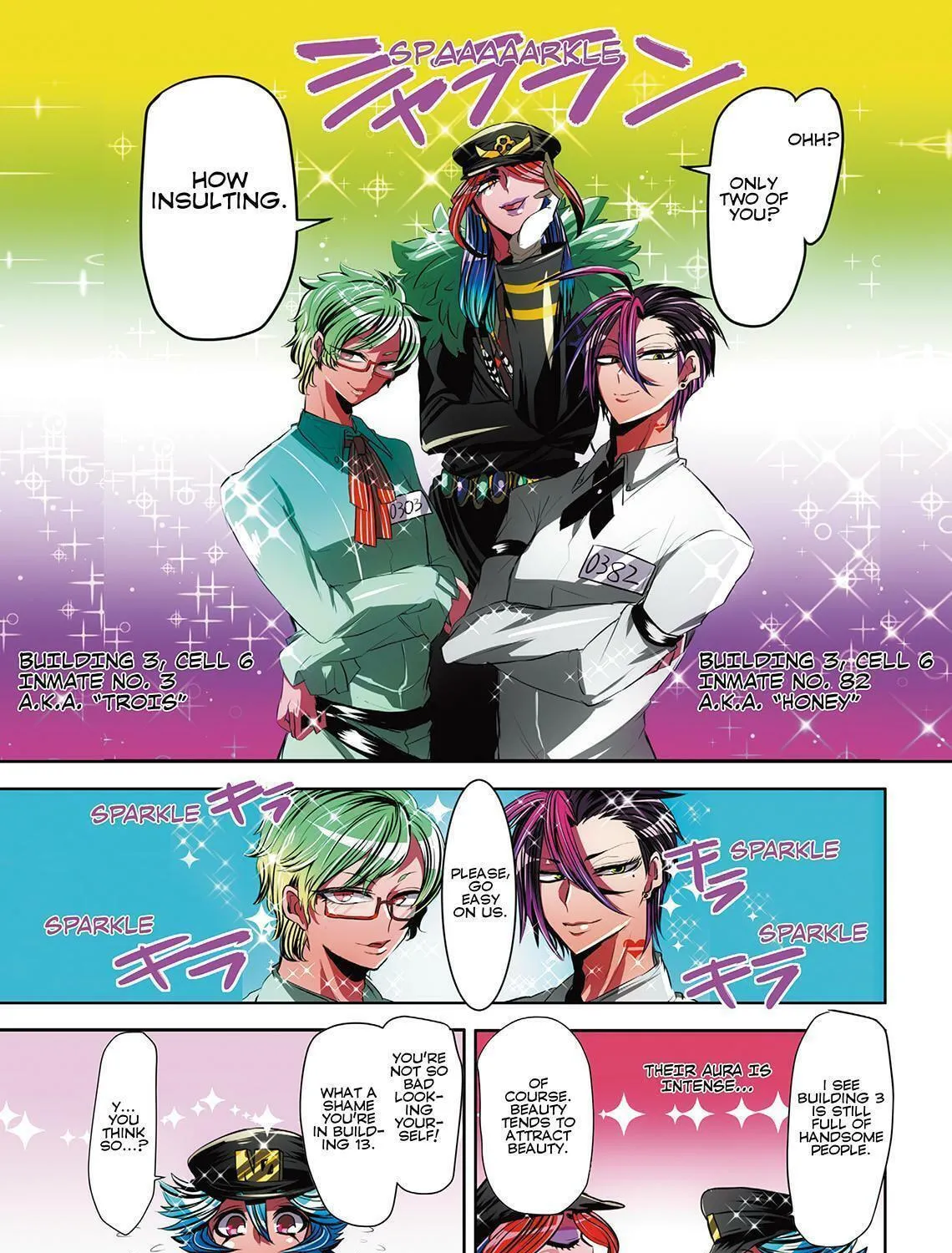 Read Nanbaka (Colored) chapter 17 image 10 on Lezhin