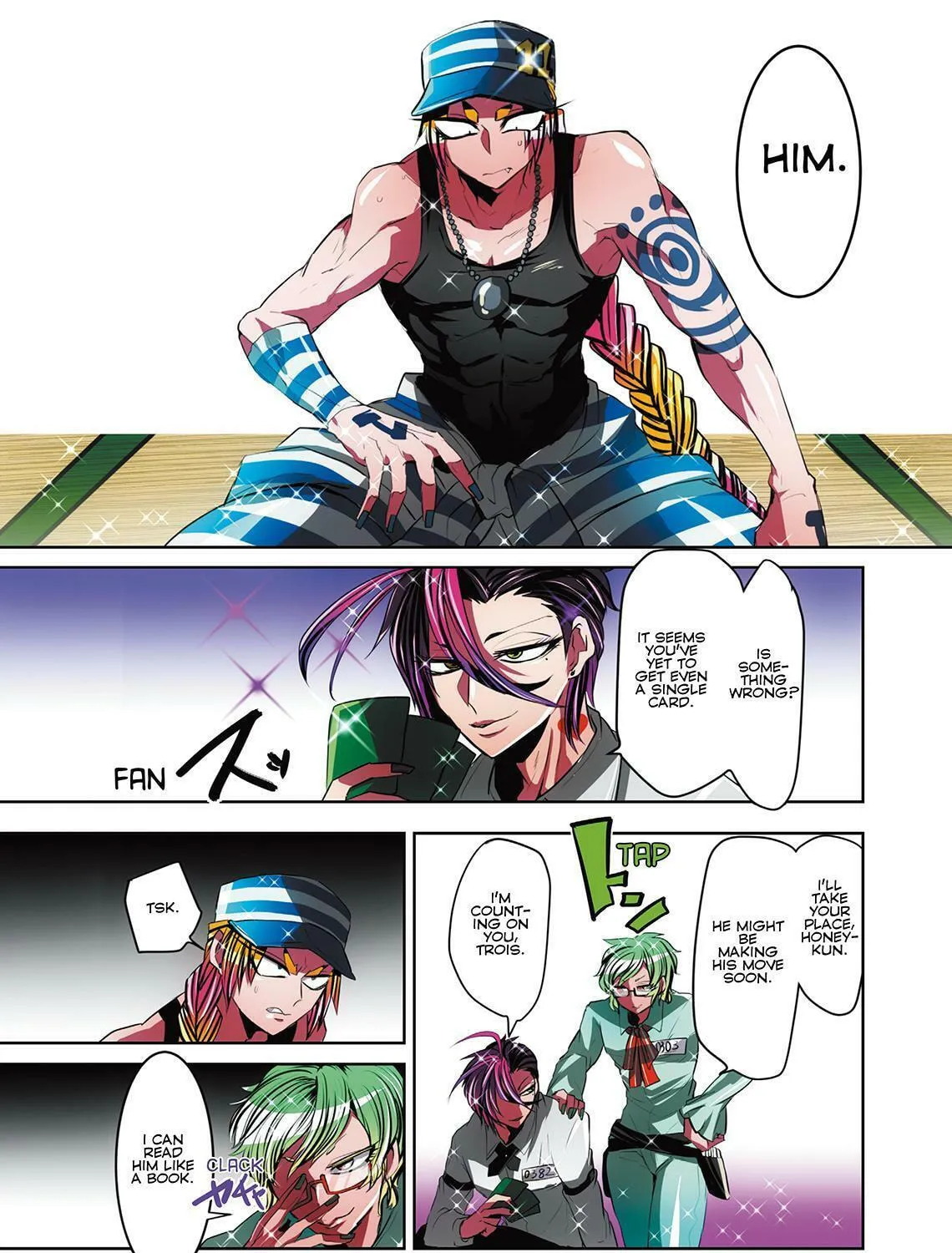 Read Nanbaka (Colored) chapter 17 image 18 on Lezhin