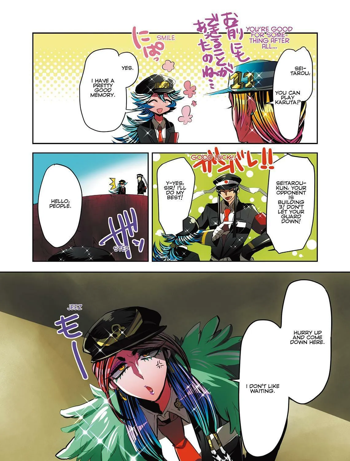 Read Nanbaka (Colored) chapter 17 image 2 on Lezhin