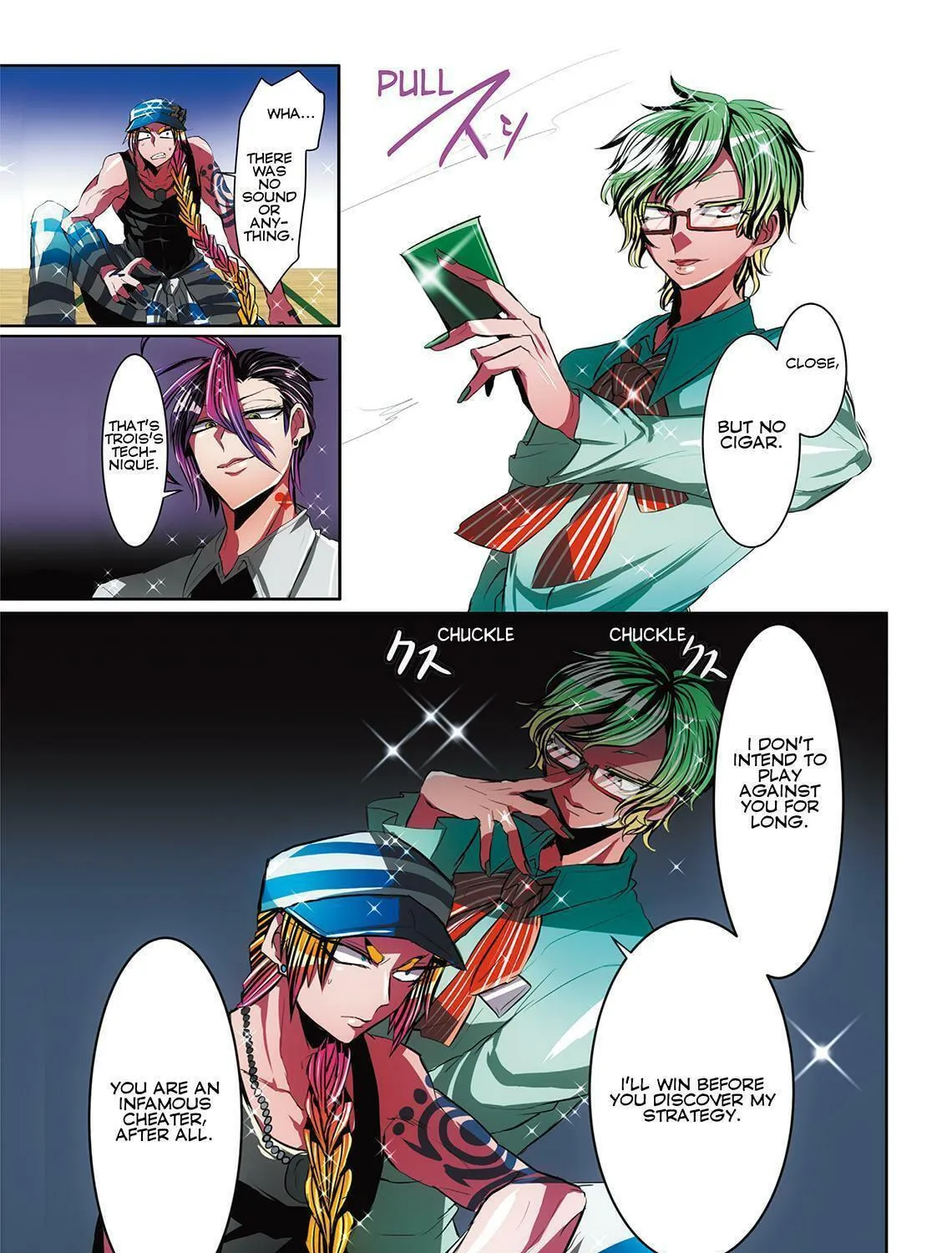 Read Nanbaka (Colored) chapter 17 image 22 on Lezhin