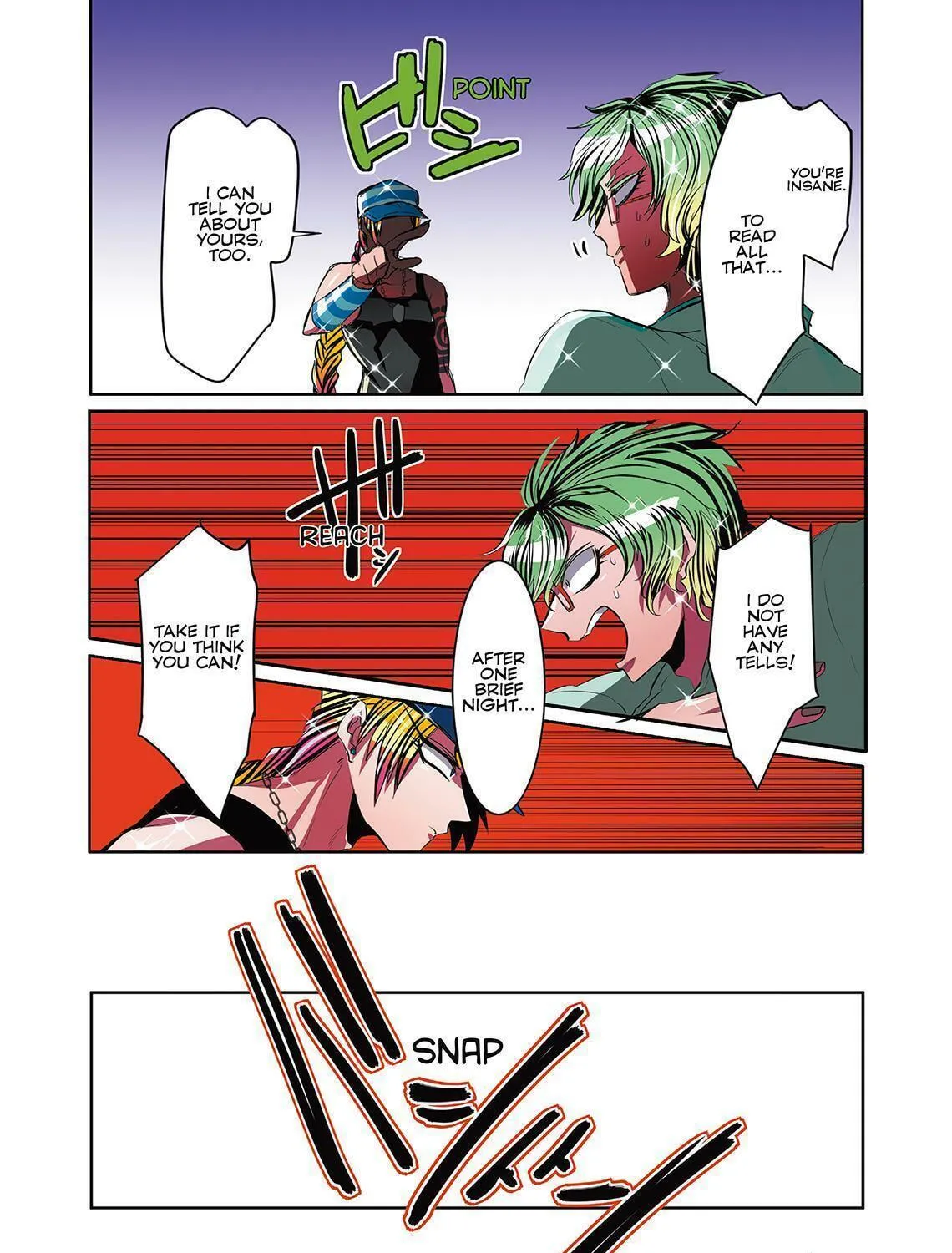 Read Nanbaka (Colored) chapter 17 image 34 on Lezhin