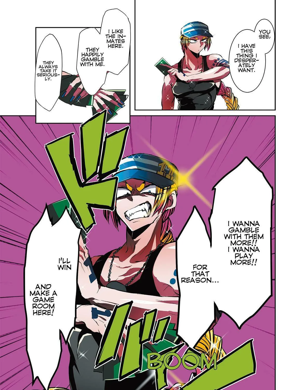Read Nanbaka (Colored) chapter 17 image 38 on Lezhin