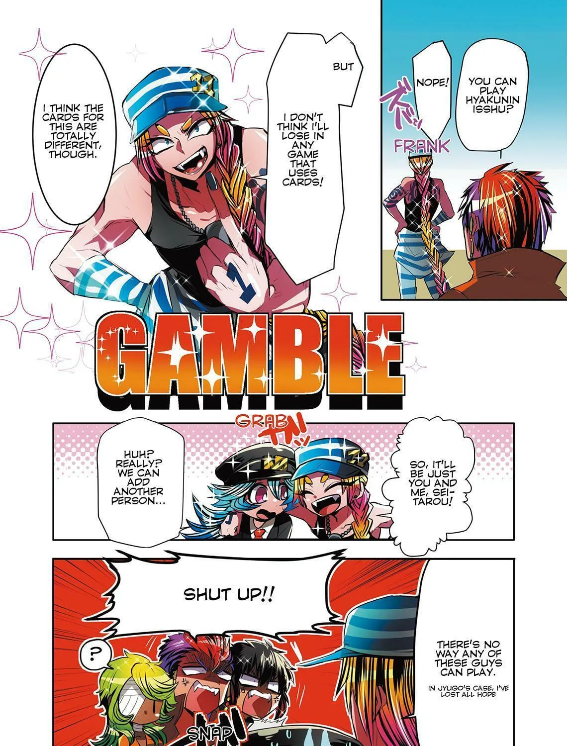 Read Nanbaka (Colored) chapter 17 image 8 on Lezhin
