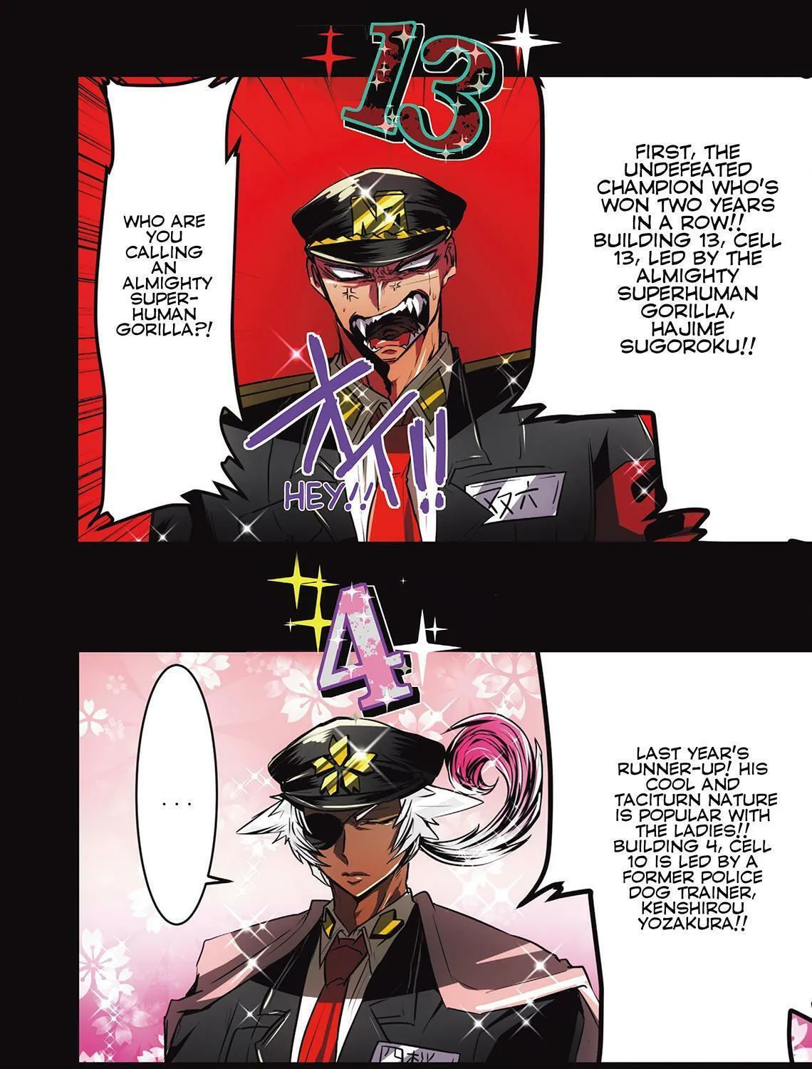Read Nanbaka (Colored) chapter 18 image 14 on Lezhin