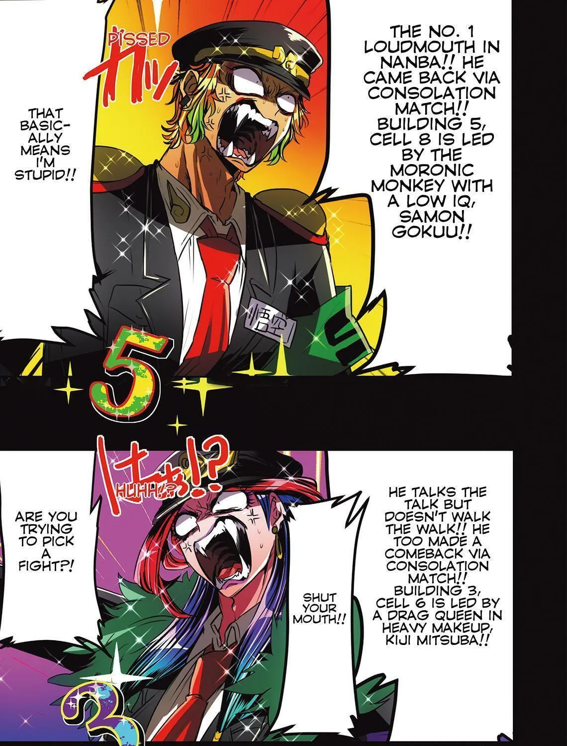 Read Nanbaka (Colored) chapter 18 image 16 on Lezhin