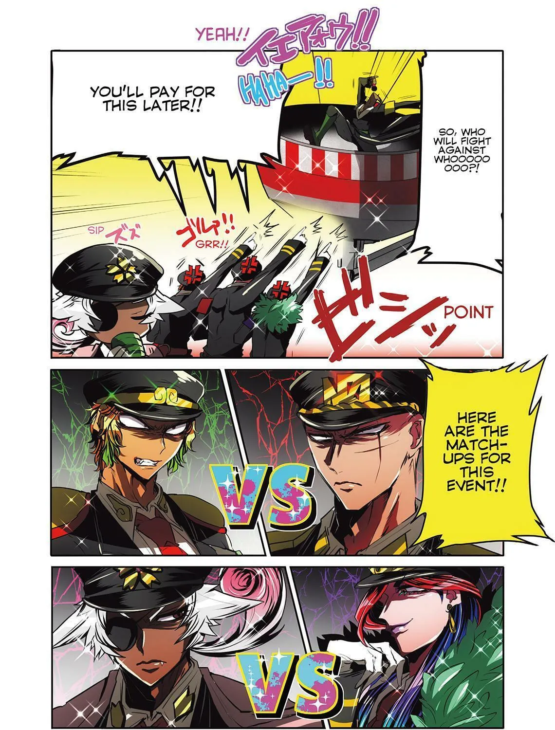 Read Nanbaka (Colored) chapter 18 image 18 on Lezhin