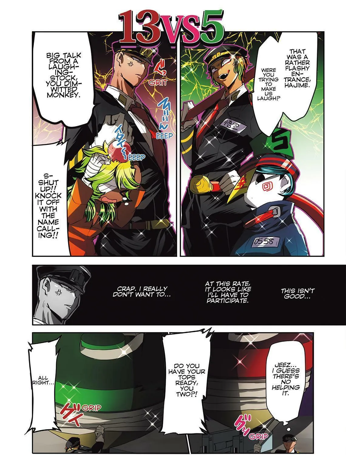 Read Nanbaka (Colored) chapter 18 image 28 on Lezhin