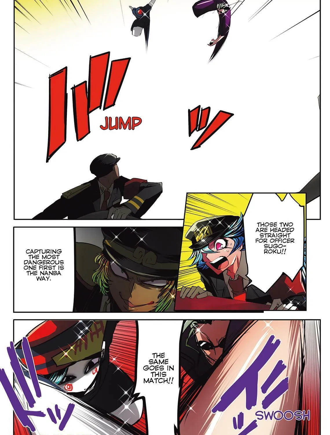 Read Nanbaka (Colored) chapter 18 image 32 on Lezhin