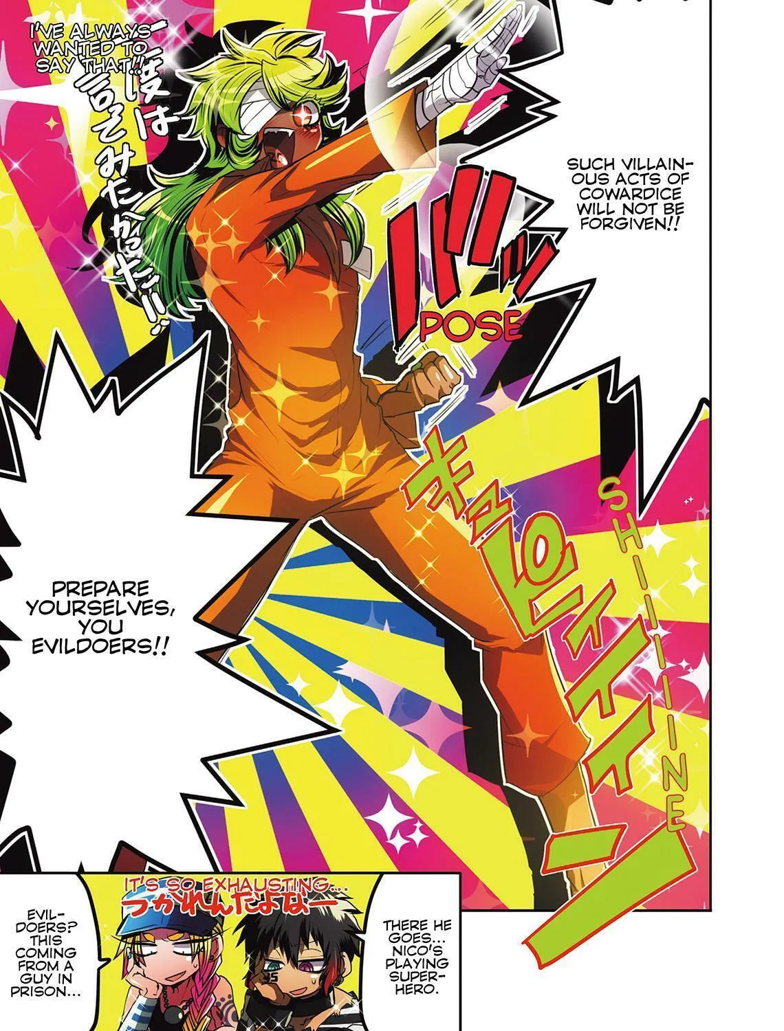 Read Nanbaka (Colored) chapter 18 image 36 on Lezhin