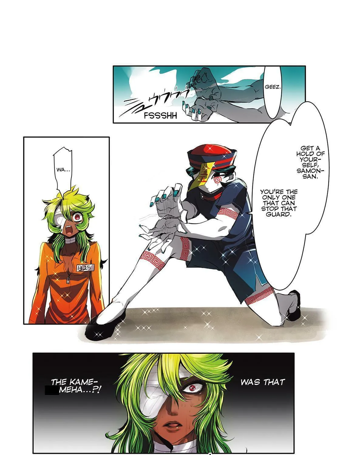 Read Nanbaka (Colored) chapter 19 image 16 on Lezhin