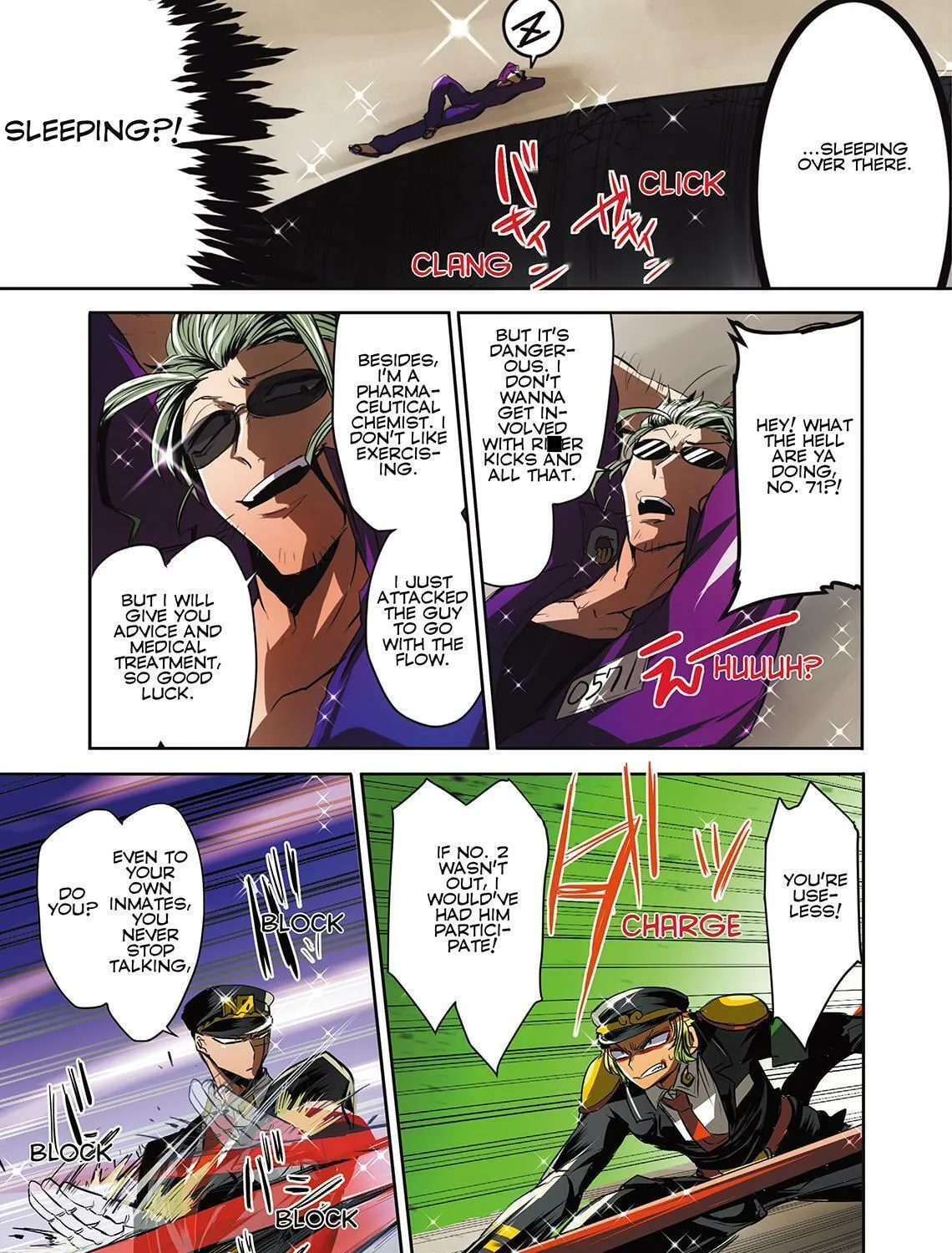Read Nanbaka (Colored) chapter 19 image 28 on Lezhin