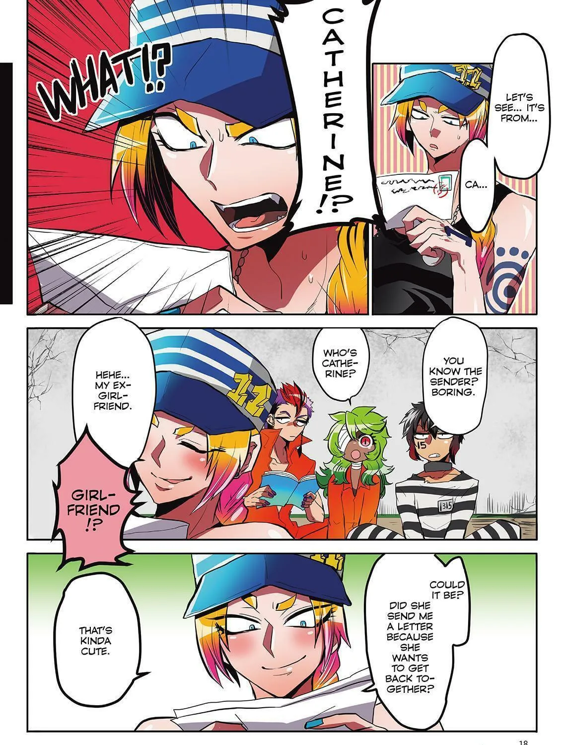 Read Nanbaka (Colored) chapter 2 image 16 on Lezhin