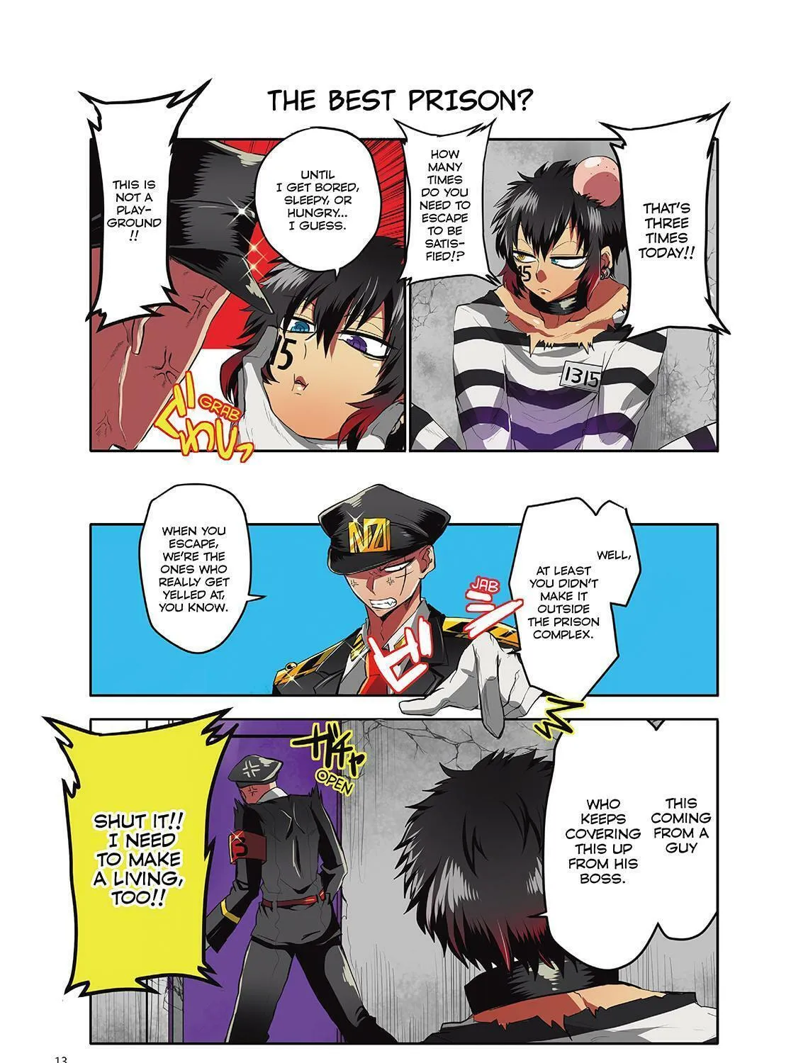 Read Nanbaka (Colored) chapter 2 image 6 on Lezhin