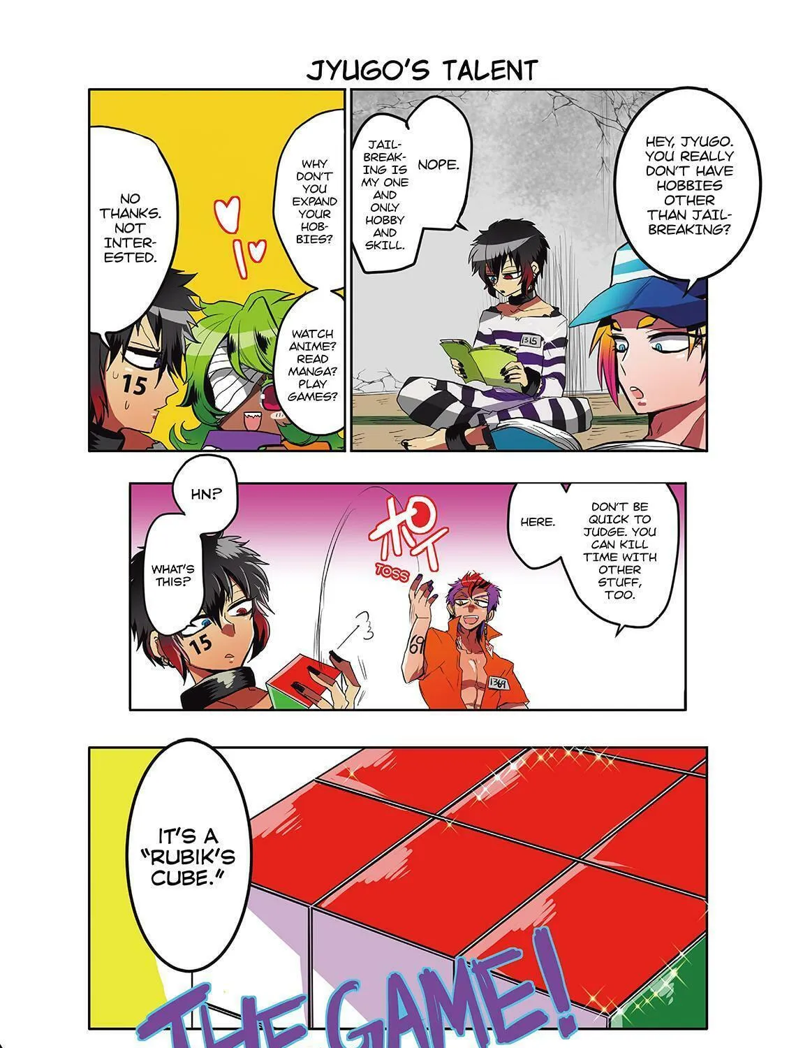Read Nanbaka (Colored) chapter 2 image 8 on Lezhin