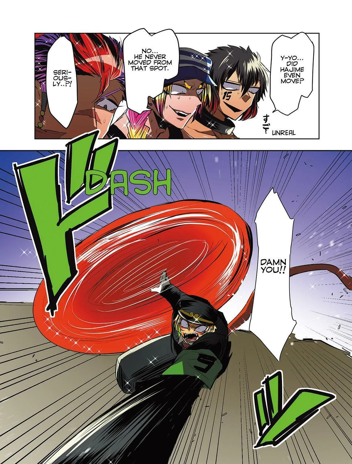 Read Nanbaka (Colored) chapter 20 image 12 on Lezhin