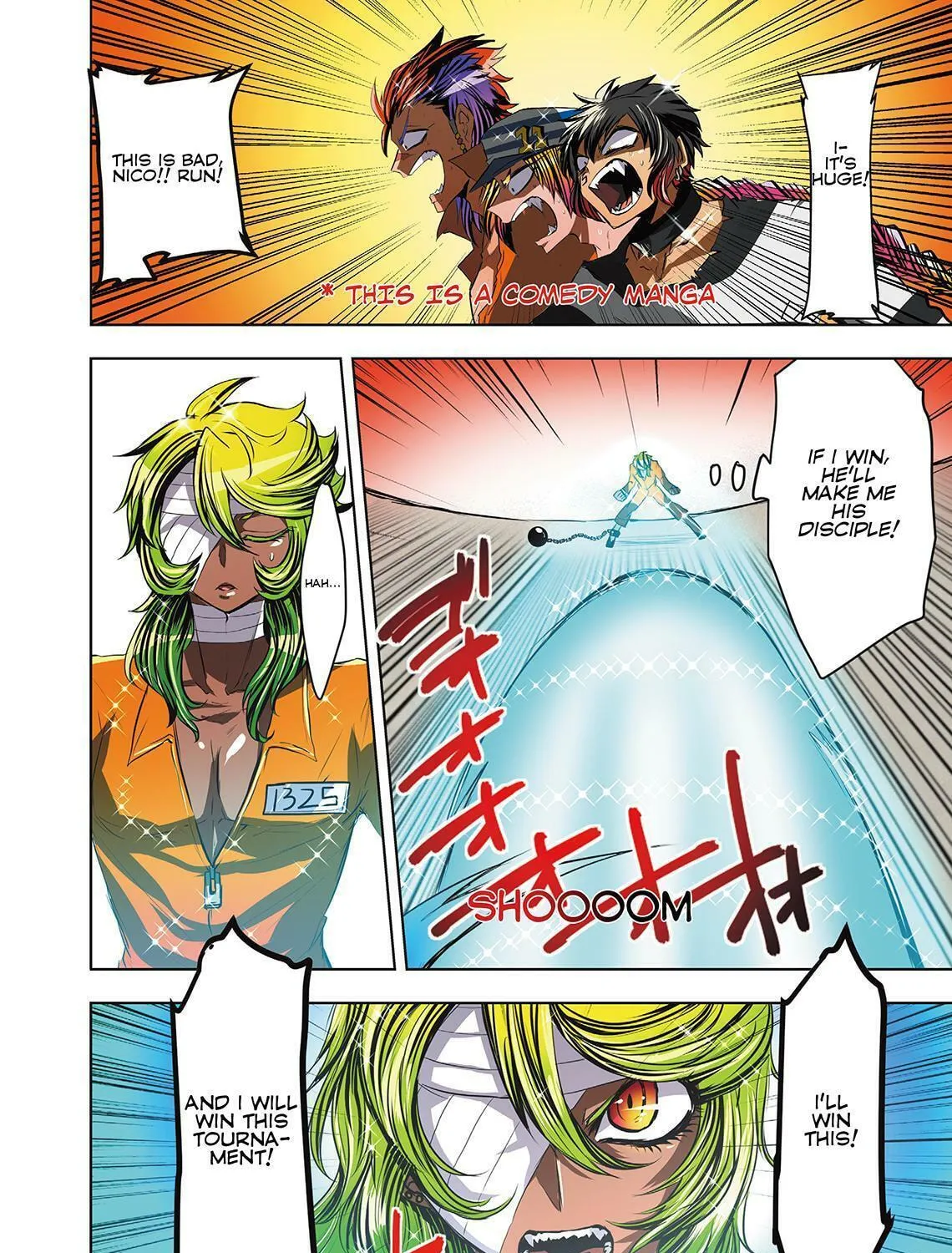 Read Nanbaka (Colored) chapter 20 image 18 on Lezhin