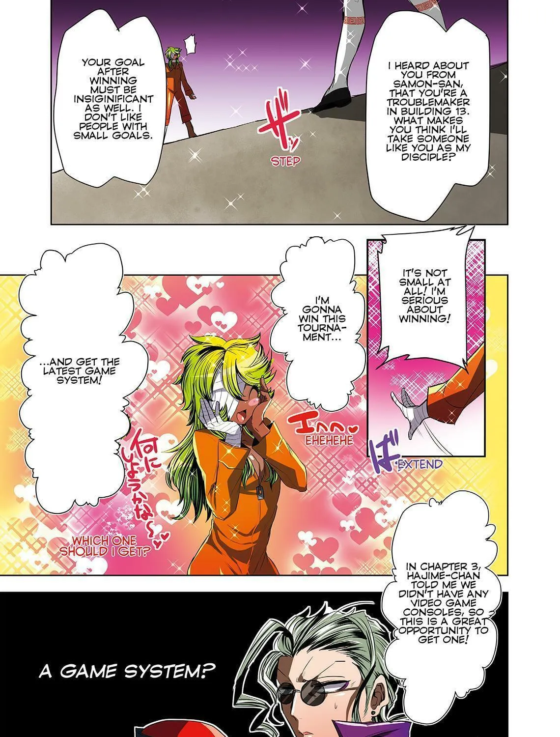 Read Nanbaka (Colored) chapter 20 image 4 on Lezhin