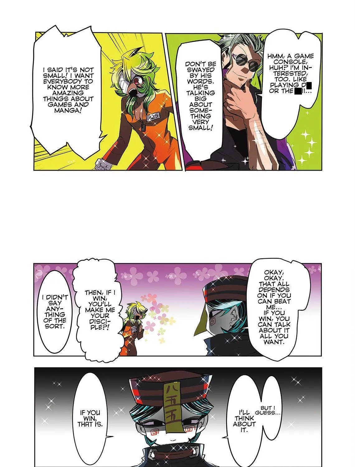 Read Nanbaka (Colored) chapter 20 image 8 on Lezhin