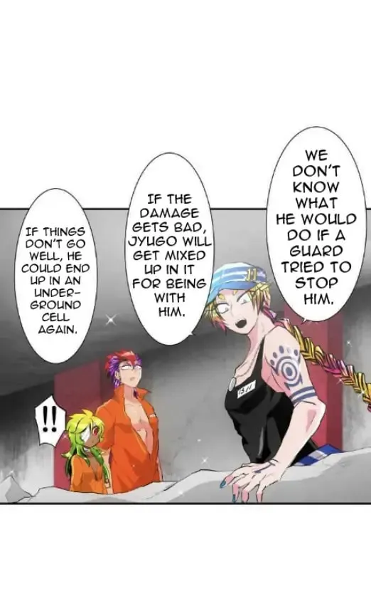 Read Nanbaka (Colored) chapter 200 image 16 on Lezhin
