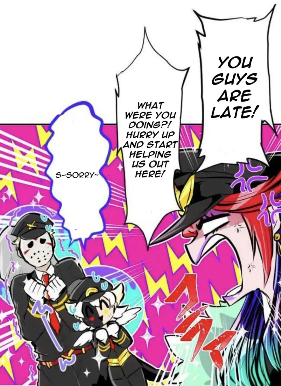 Read Nanbaka (Colored) chapter 217 image 6 on Lezhin