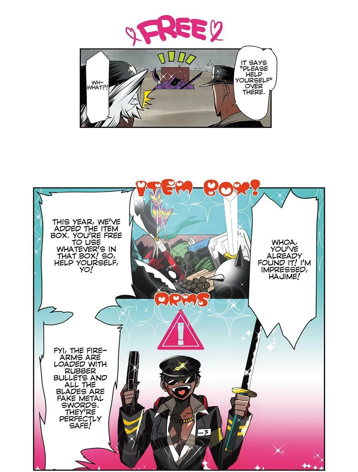 Read Nanbaka (Colored) chapter 22 image 26 on Lezhin