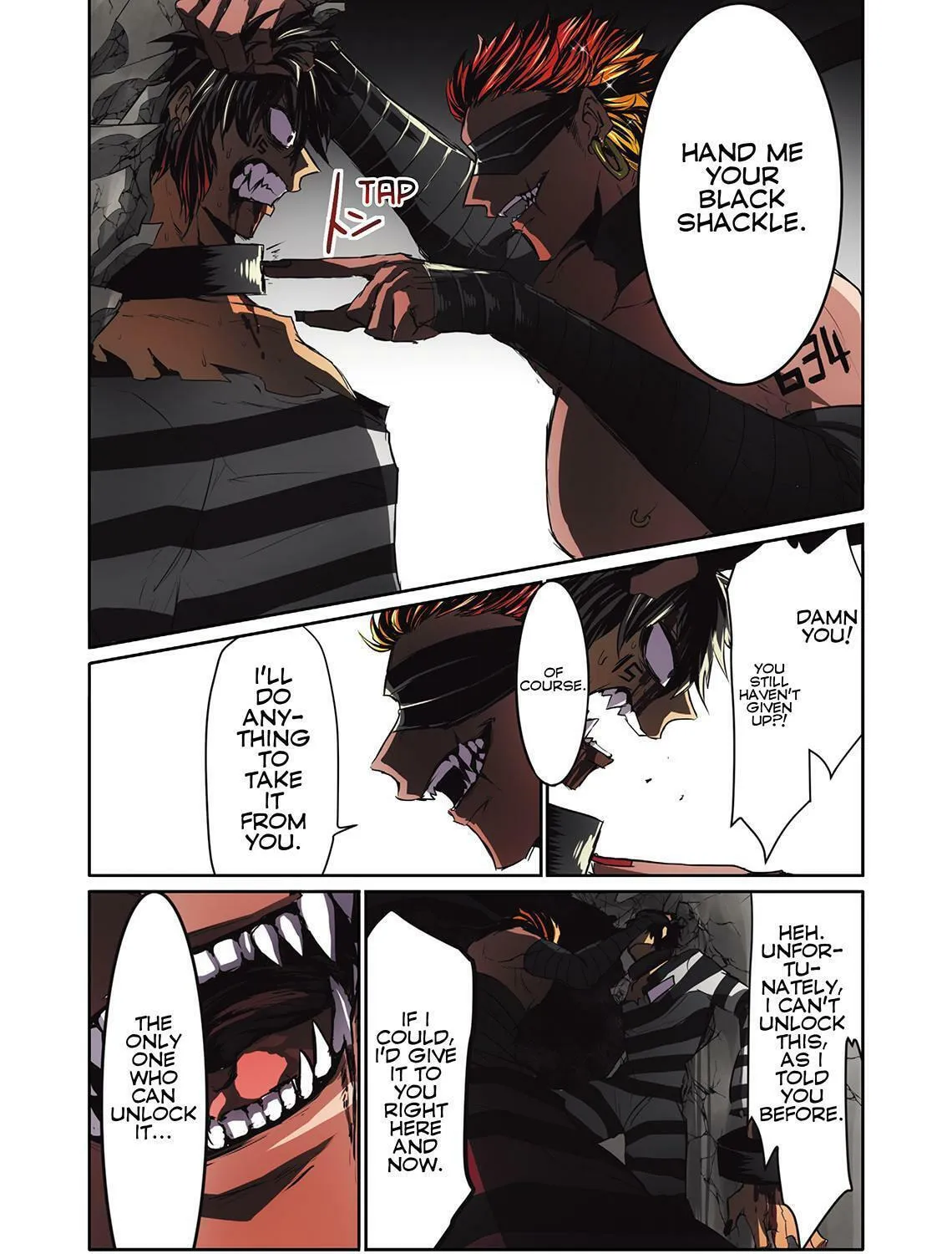 Read Nanbaka (Colored) chapter 22 image 32 on Lezhin