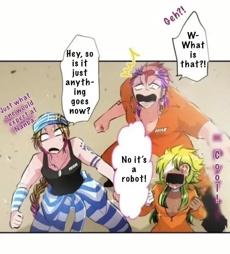 Read Nanbaka (Colored) chapter 220 image 4 on Lezhin
