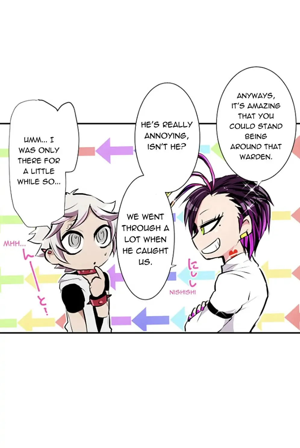 Read Nanbaka (Colored) chapter 239 image 15 on Lezhin