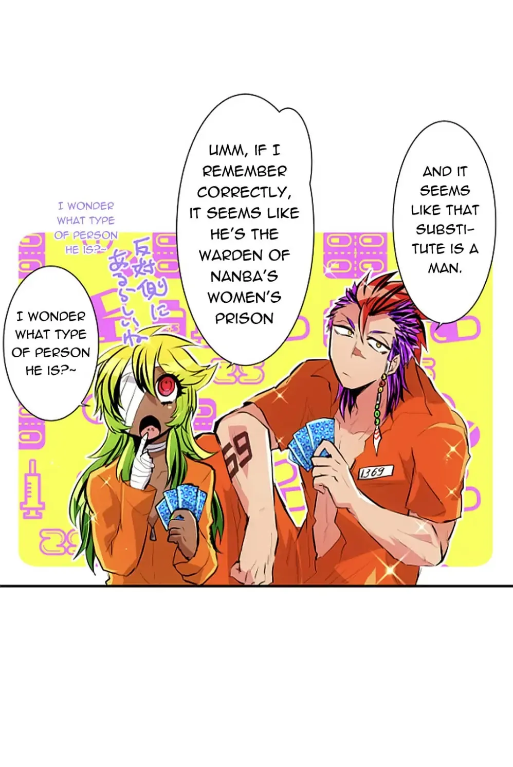 Read Nanbaka (Colored) chapter 239 image 3 on Lezhin