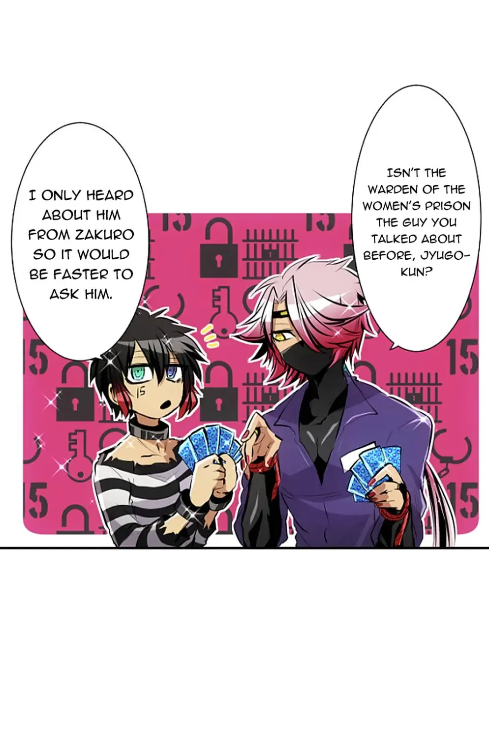 Read Nanbaka (Colored) chapter 239 image 6 on Lezhin