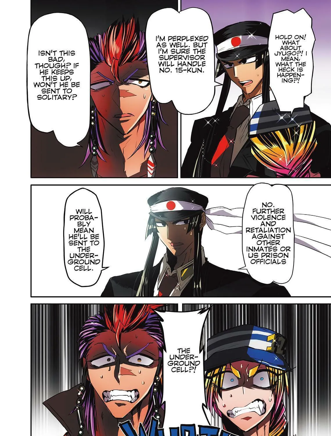 Read Nanbaka (Colored) chapter 24 image 10 on Lezhin