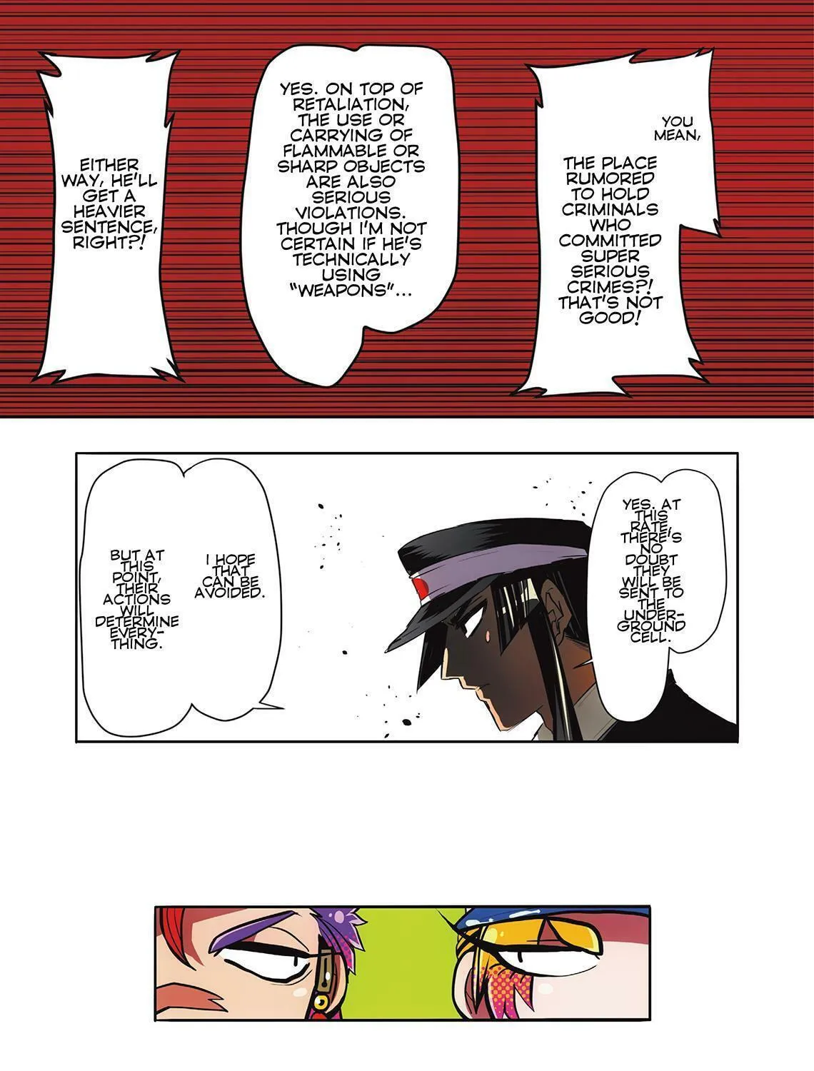 Read Nanbaka (Colored) chapter 24 image 12 on Lezhin